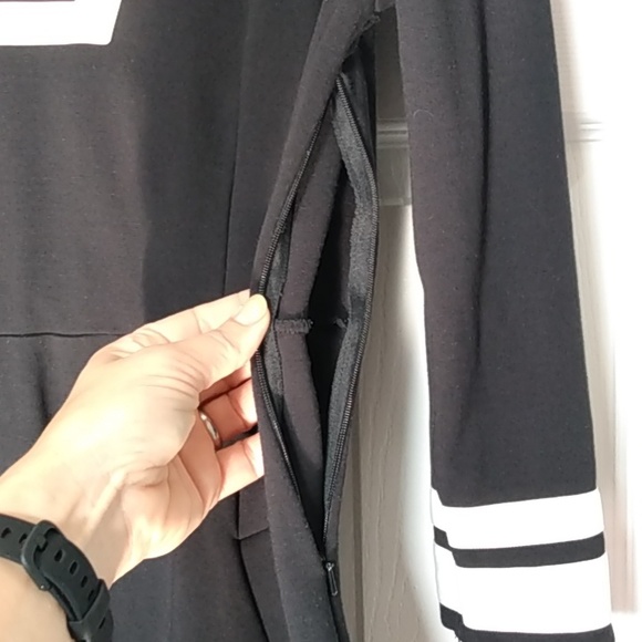 Ponte knit dress LBD Lands End size 4 - Picture 11 of 12